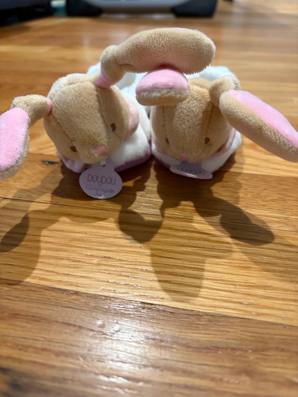 Plush Bunny Kids Slippers - EASTER BUNNY
